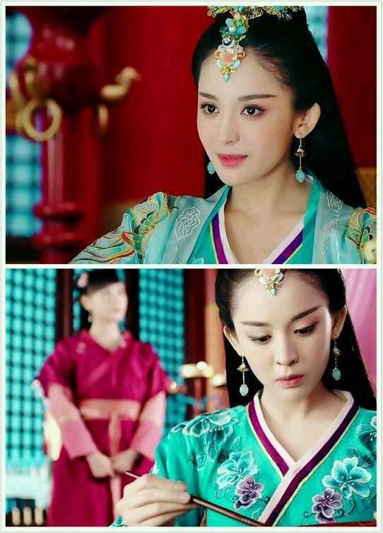 古装剧十大青衣美人,迪丽热巴不及古力娜扎,杨