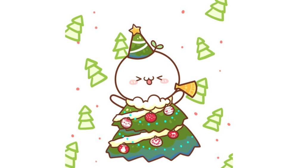 小团子祝大家圣诞节快乐!一首《铃儿响叮当》