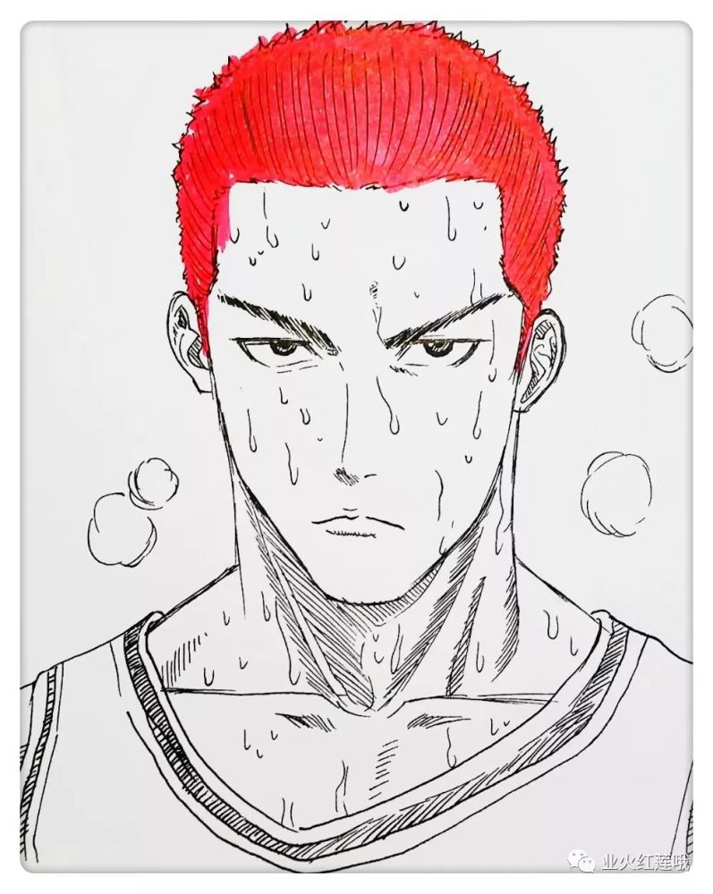 火山小视频-手绘灌篮高手