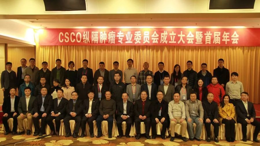 中国临床肿瘤学会纵隔肿瘤专家委员会成立大会