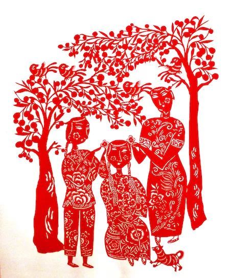 浦城剪纸:剪花嫂雕镂的字画