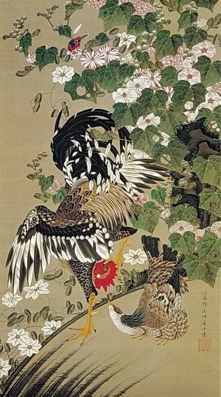 日本人,日本,花鸟画,画家,京都,伊藤若冲