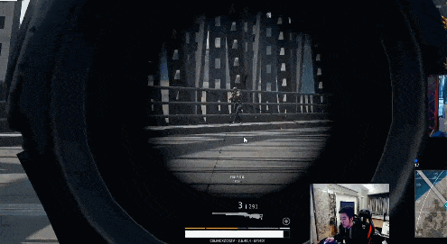 吃鸡一哥蛇哥Top5Gif图操作盘点 15倍镜自动压