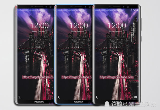 诺基亚Edge 2018概念版曝光:5.7寸+8G+8K曲