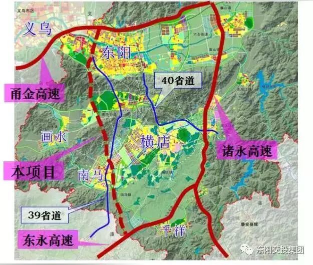 义东高速明年开工!画水镇,南马镇将有高速入口