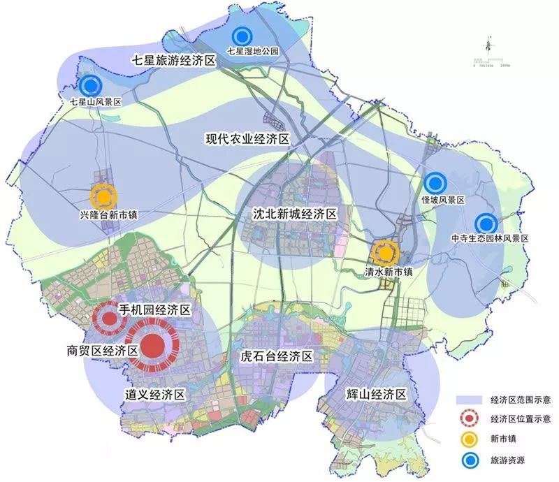 沈北新区定位为新型产业,生态产业,并且拥有东北最大,最集中的大学城