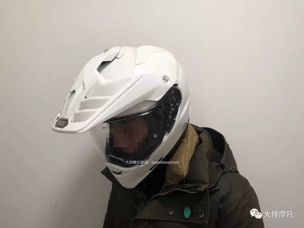 SHOEI Hornet ADV-两用戴法及大排君的客观评
