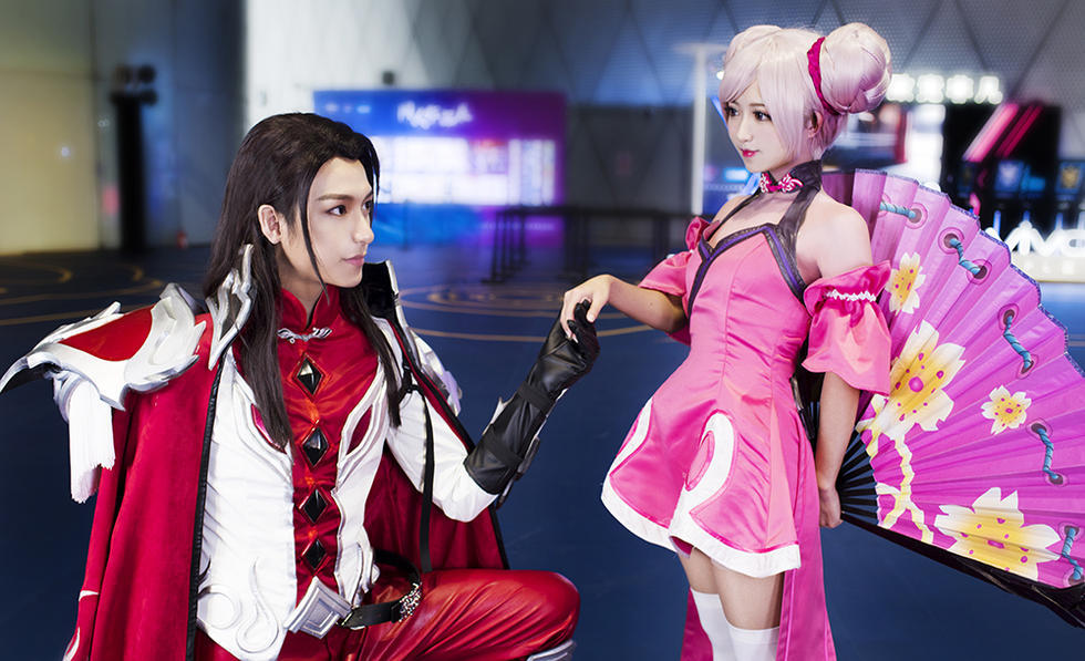 王者荣耀超还原COS 貂蝉、昭君、虞姬你爱哪