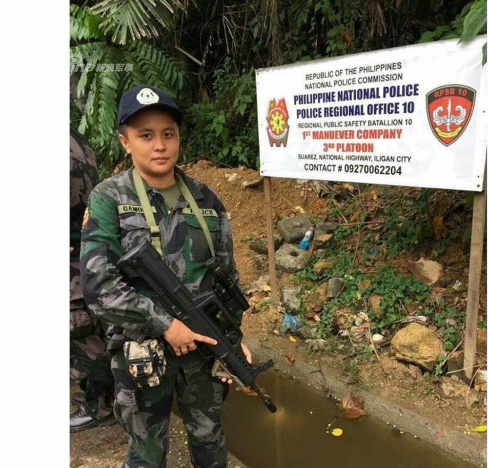 菲律宾军警接装中国97式突击步枪代替美制M1