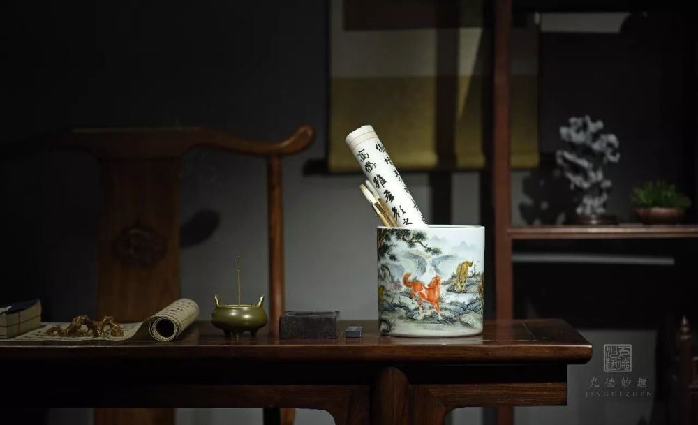 九德·文房雅器 取笔蘸墨拾文趣