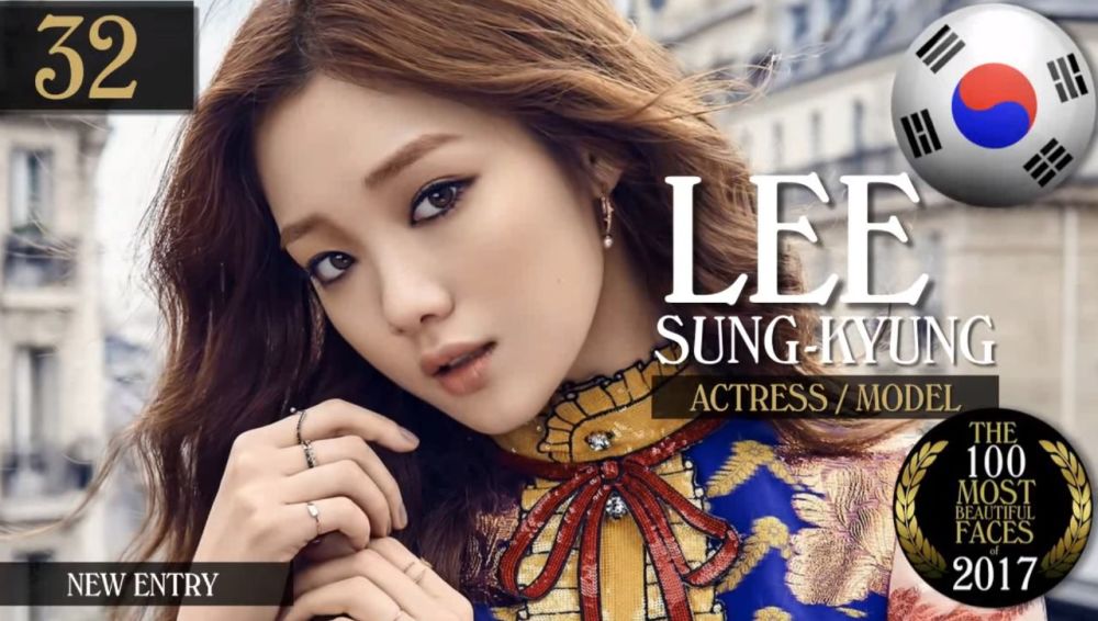 2017全球最美面孔TOP100出炉!世界都认证的