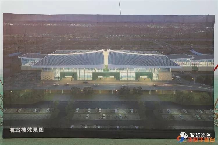 货邮吞吐量2000吨的目标设计,新建航站楼6000平方米,站坪机位5个;配套