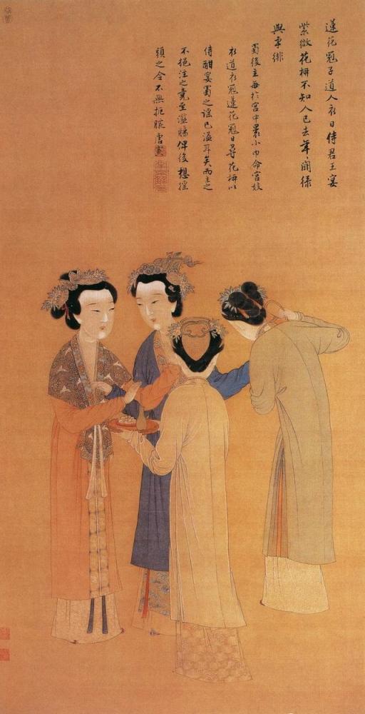 中国古代仕女图集,看看那些活在古画中的仕女