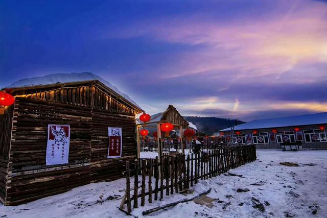 东北有一个雪村大雪过后的美景你看了也想到此一游