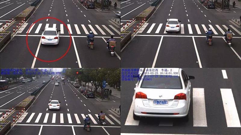 黄灯最后一秒前车轮越过线,应该过去还是停下