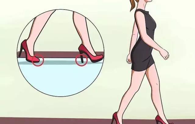 穿高跟鞋不累的绝妙技巧,很多人不知道!