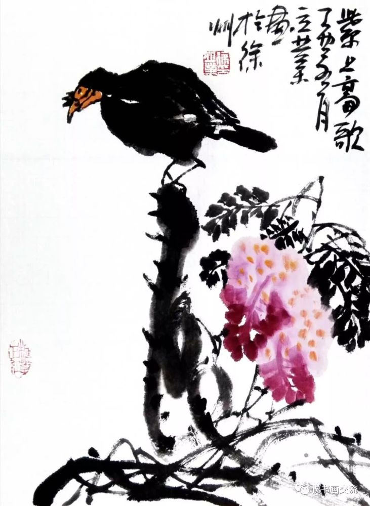 翘首2018-当代著名书画家徐立业先生迎新春书