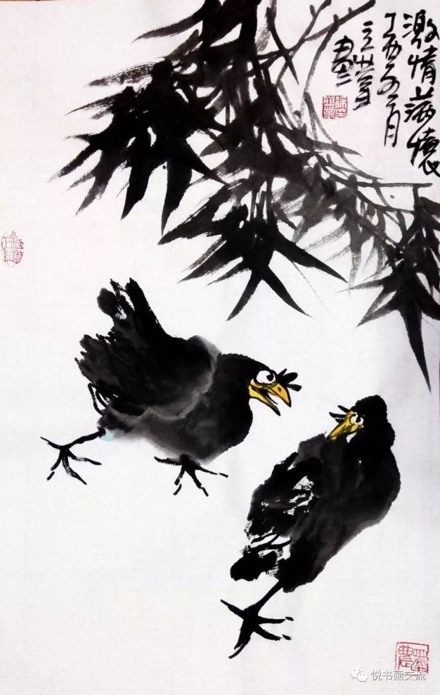 翘首2018-当代著名书画家徐立业先生迎新春书