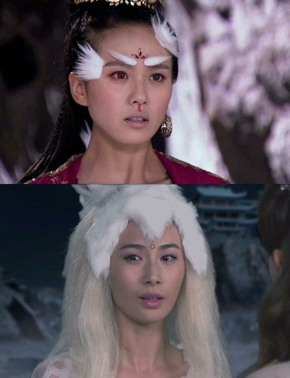 古装影视剧中的白兔精,古灵精怪或俏皮可爱,