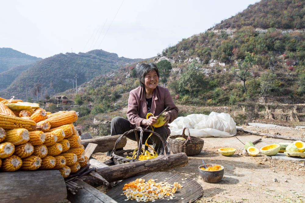 山里的农民在制作一种食品,绿色健康无公害,你吃过吗?