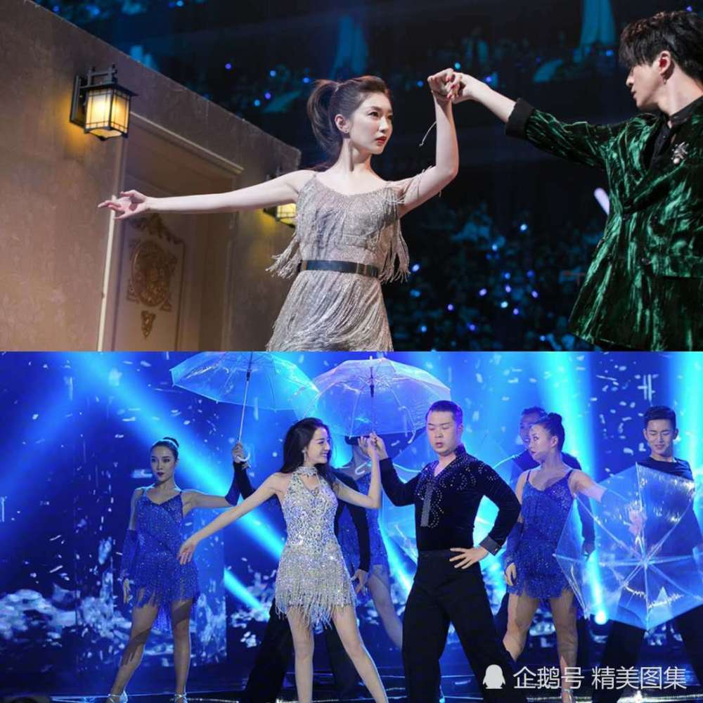 同是跳拉丁舞,江疏影搭档薛之谦完胜之前的迪