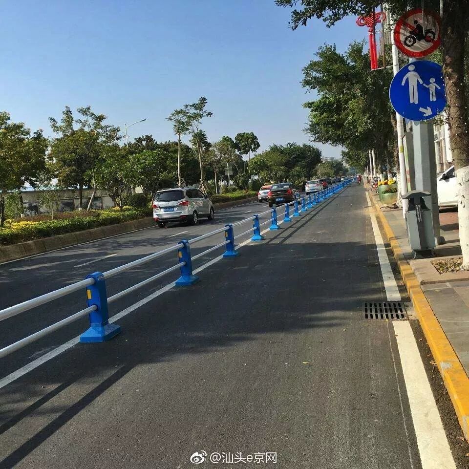 汕头海滨路禁摩已经开始!道路有何变化、公交