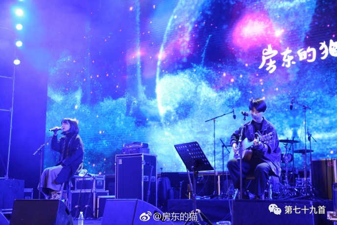 白色精灵呢喃在歌唱--房东的猫