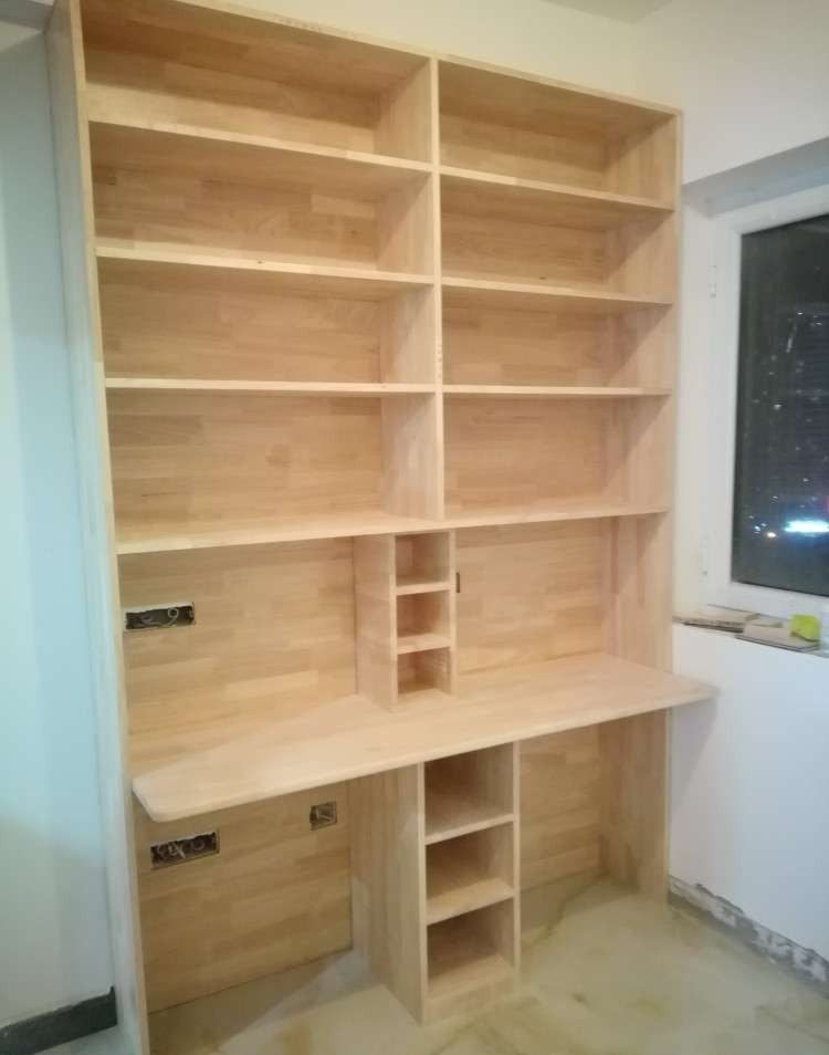 木工制作之橡木板制作书柜全过程