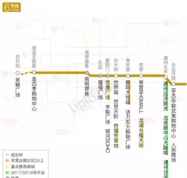 北京18条地铁,凭啥"通州北关站"商业潜力最大!