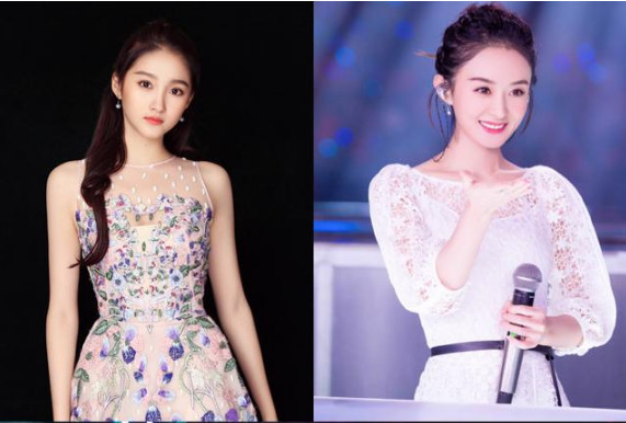 新年第一战关晓彤几十万礼服却输给赵丽颖,杨