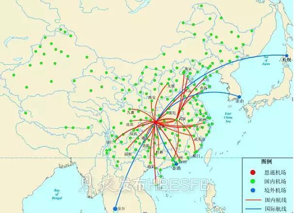 恩施州8县市将建机场规划图及新增航线方案出炉