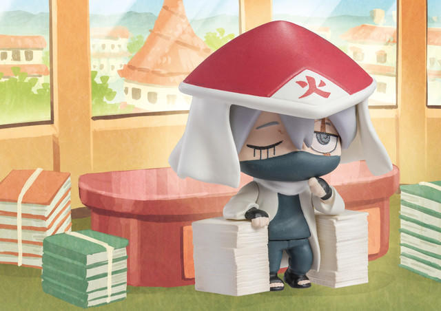 买老师送鸣人 《火影忍者》卡卡西手办套装开订