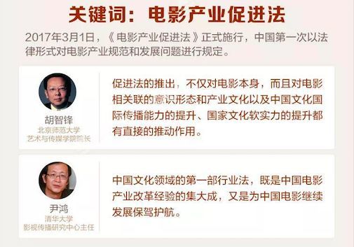 电影产业促进法、流量明星、锁场…2017中国