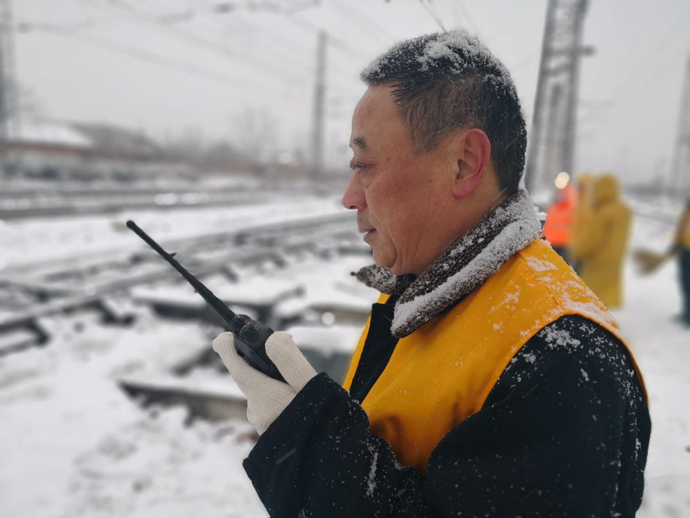 《阜北微信报》第314期 阜阳北站以雪为令 全