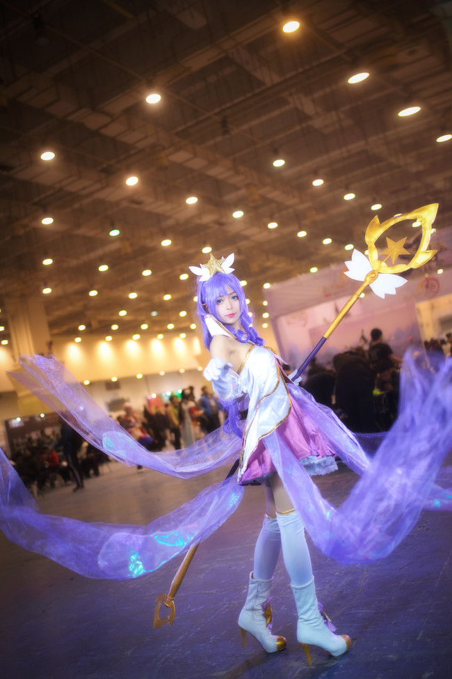 lol英雄联盟 星之守护者迦娜cos