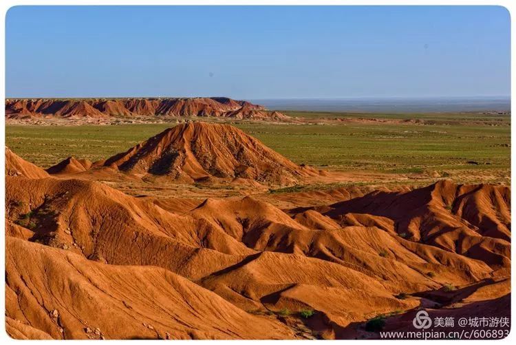 有光的地方若拍到羊群马群该多美呀 四子王旗格根塔拉旅游景区