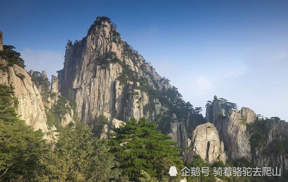 中国著名风景区之一,世界游览胜地,"天下第一奇山"集名山之长的黄山