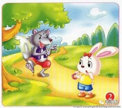 大灰狼和小白兔的故事