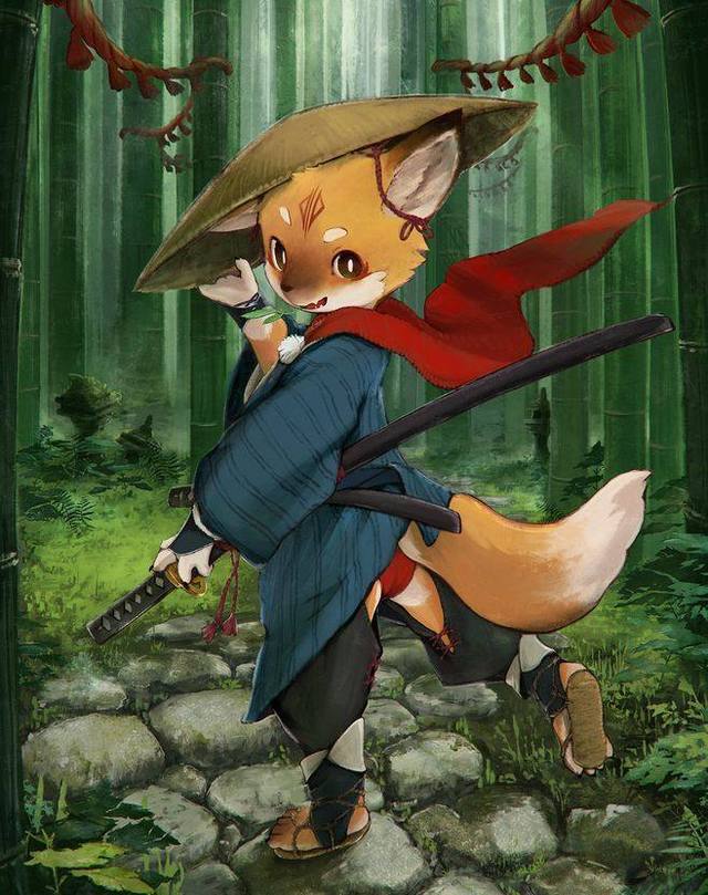 拟人化之后的狐狸,我是一名流浪的剑靠.