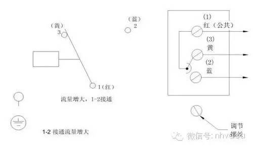 图5 流量开关接线示意图