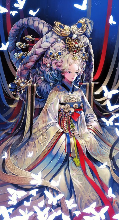 一波美美的古风画