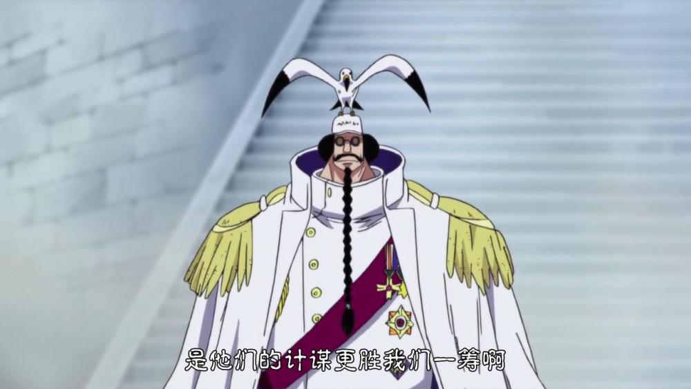 鹤中将,海贼王里一个被忽视的接近大将实力,她也是真强者