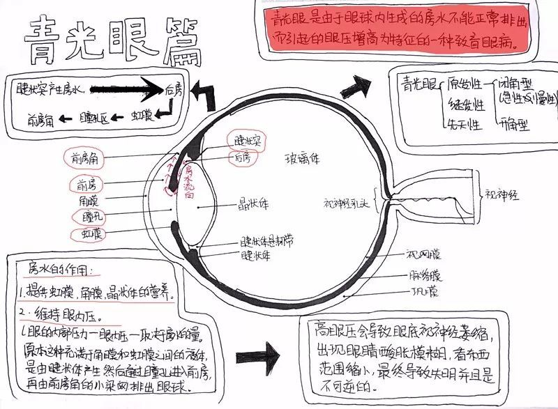 房水没有出口,眼压急速升高,患者会头疼欲裂,眼睛失明,非常痛苦,这也