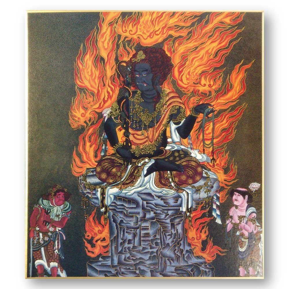 玉渡有缘人传说中不动明王的含义与形象