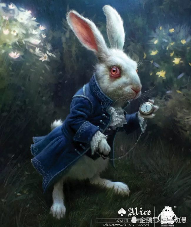 迪士尼《爱丽丝梦游仙境》中的白兔先生和三月兔,竟然
