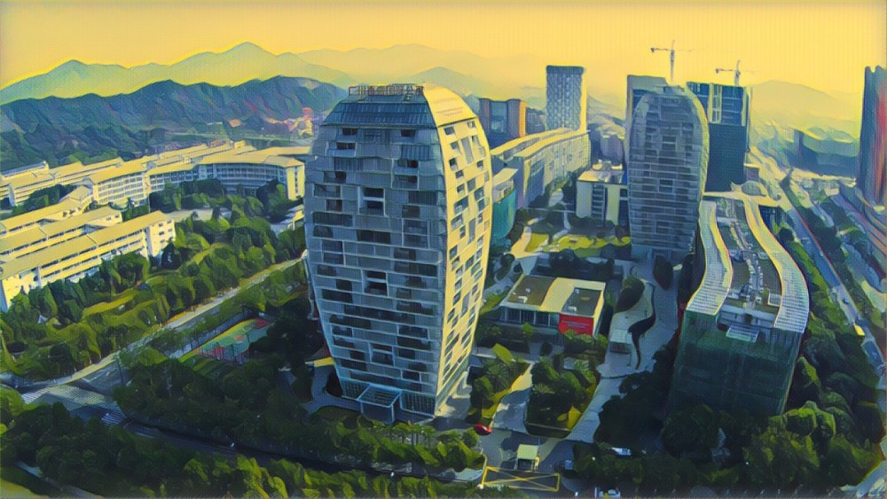 邂逅"梵高体",让你认识一个"侧颜无双"的广州科学城!