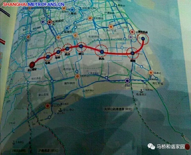 马桥那些曾经的以及未来的轨交规划
