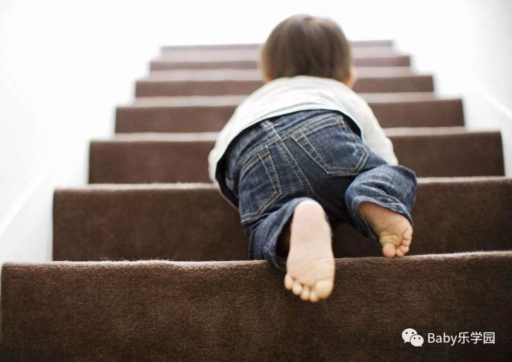 不要将孩子塑造成你的模样   爬台阶的男孩