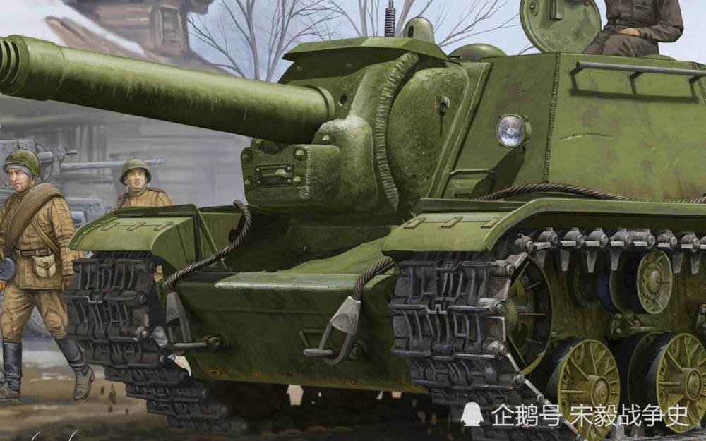 (su-152型自行火炮)