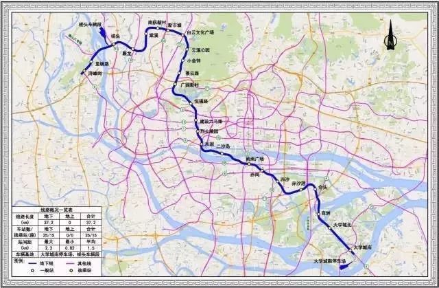 市政配套道路包括白云二线线路东起棠新路,西至广清高速连接线;棠槎
